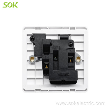 SOK 13A Single Pole Switches Socket Outlets Neon